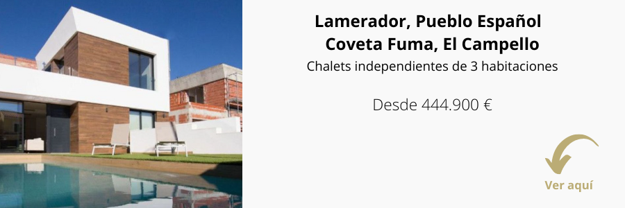 Lamerador Pueblo español Coveta fuma el campello